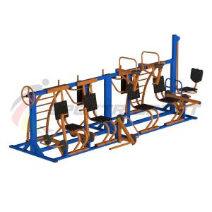 Купить Уличный тренажерный комплекс SP STD-2 в Унече 