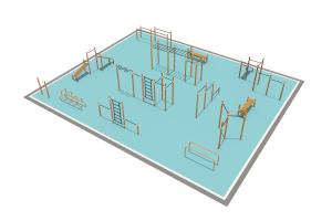 Купить Районная площадка для Воркаут и WRK 7_76mm в Унече 