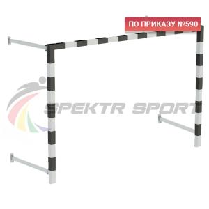 Купить Ворота мини-футбольные складные без сетки 2х3х0,5 м. (к-кт) в Унече 