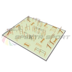 Купить Парковая площадка для Воркаут и WRK 6_76mm в Унече 