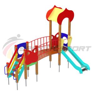 Купить Детский игровой комплекс Полянка ДИК 1603 в Унече 
