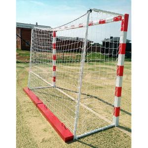 Купить Ворота мини-футбольные без сетки 2х3х1 м. (добровольный серт.) с накидным противовесом 50 кг в Унече 