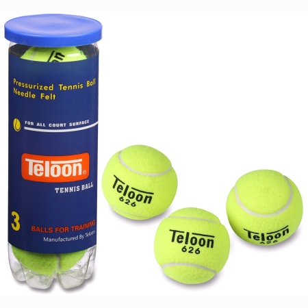 Купить Мяч для большого тенниса Teloon 626Т Р3  (3 шт) в Унече 