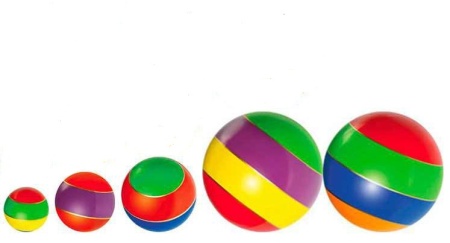 Купить Мячи резиновые (комплект из 5 мячей различного диаметра) в Унече 