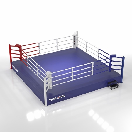 Купить Ринг боксерский Totalbox на помосте 0,5 м, 5х5м, 4х4м в Унече 