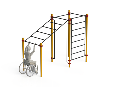 Купить Спортивный комплекс для инвалидов-колясочников WRK-D15_76mm в Унече 