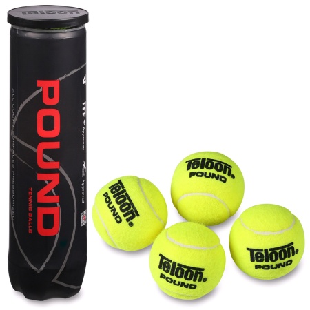 Купить Мяч для большого тенниса Teloon 828Т Р4  (4 шт) в Унече 
